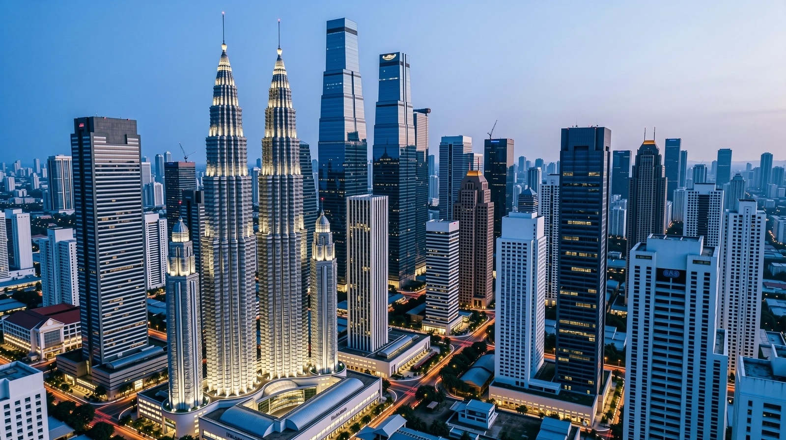Kuala Lumpur urban landscape